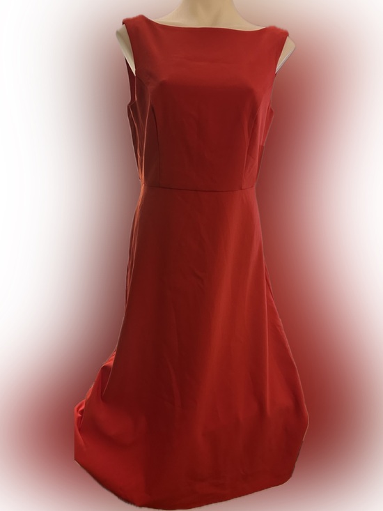a new day Dresses & Skirts - a new day Sleeveless Midi Dress in Rust Red